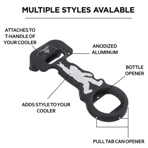Big Foot Cooler Bottle Opener – Rip N’ Sip’s Rugged Opener for YETI, RTIC & More | Awesome Gift for Outdoor Lovers & Hunters