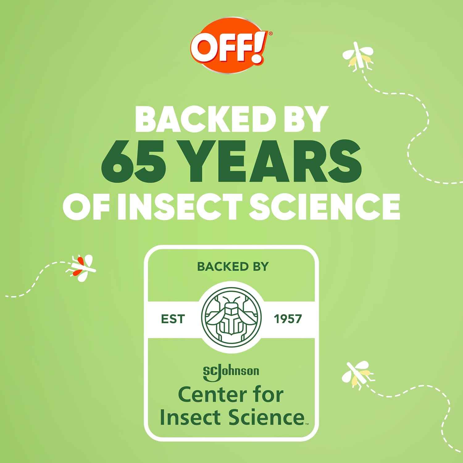 OFF! Deep Woods Mosquito & Tick Repellent Spray - 4 Oz, Non-Greasy, 2 Pack