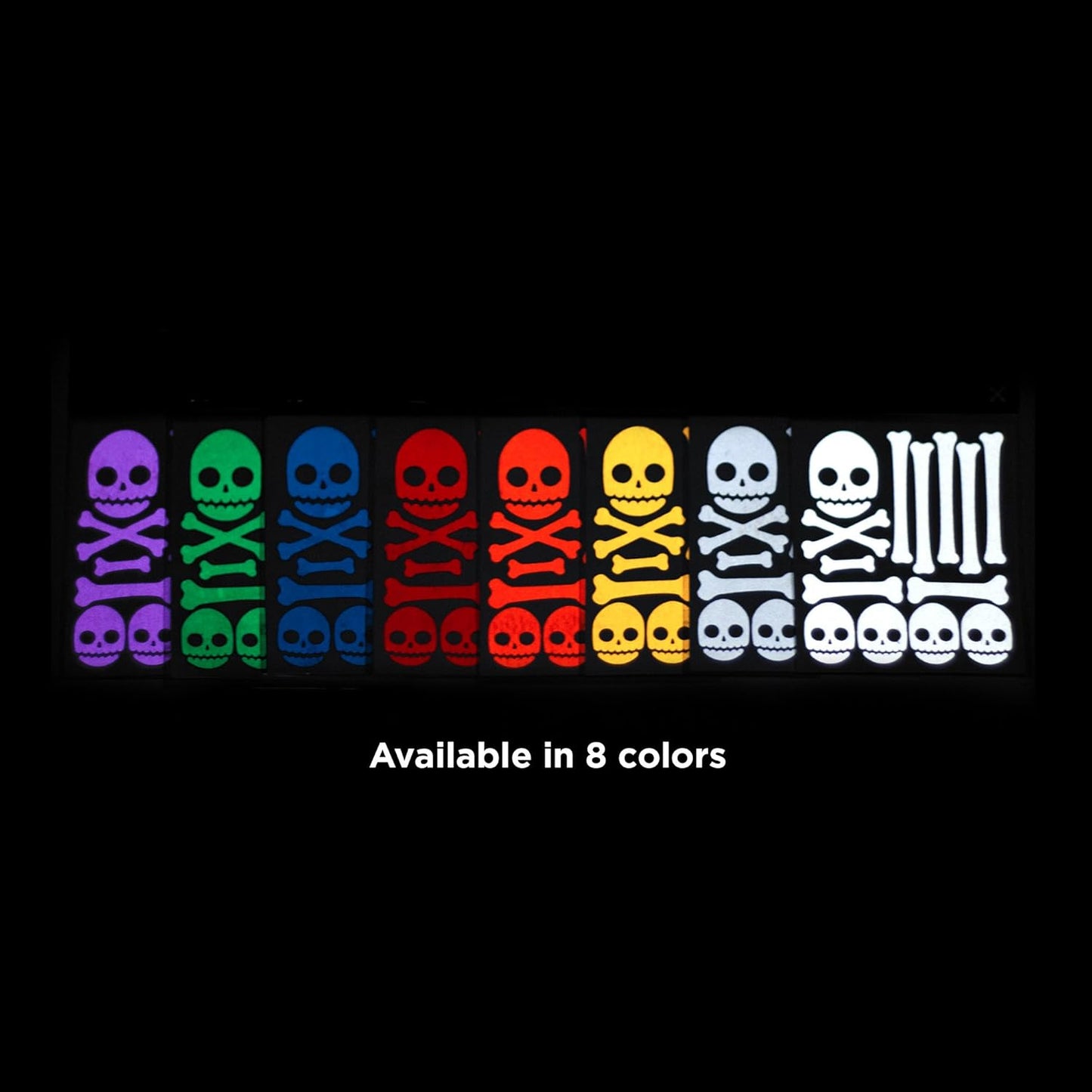 Reflective Decals Skull & Bones Kit