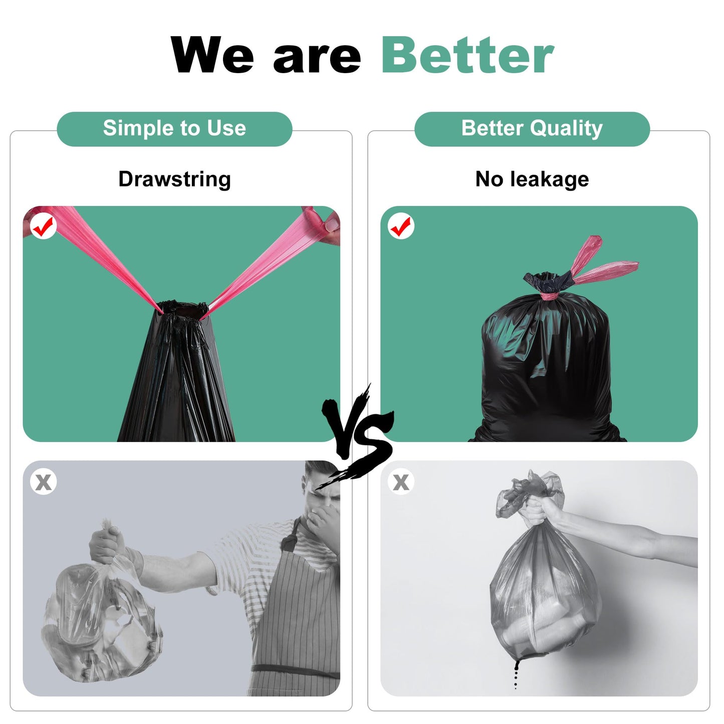 Ann Katy Super Absorbent Polymer 30 Packs,Portable & Fast-Absorbing Camp Toilet Chemicals Gel with 5 Gallon Bucket Toilet Luggable Drawstring Bag, Emergency Toilet Bag&Potty Gel