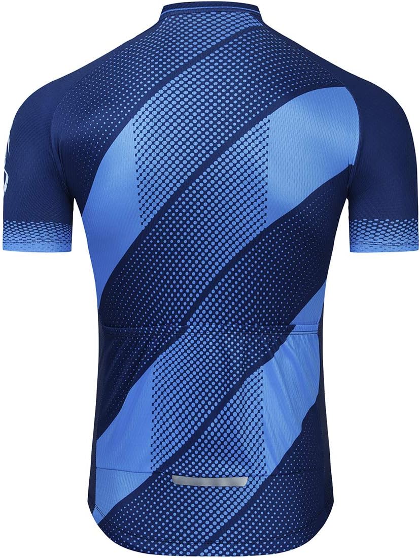 Aogda Cycling Jerseys Men Bike Shirts Team Biking Tops Bicycle Short Sleeves Clothing