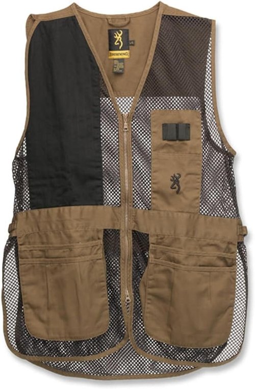 Browning, Trapper Creek Vest, Clay/Black, Medium