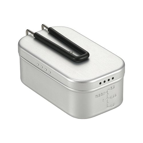 CAMPINGMOON Mess Tin 0.65L Aluminium Camping Cookware Extreme Thick S-1609