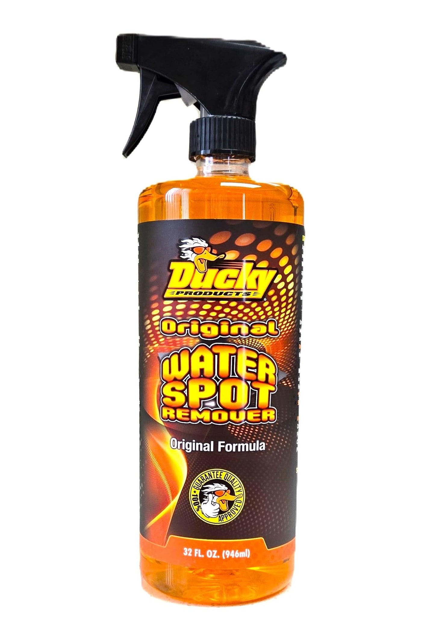 DUCKY PRODUCTS Original Water Spot Remover: Spray for Boat, Car, Motorcycle & RV Exterior Detailing, 32 oz