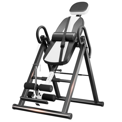 YOLEO Heavy Duty Inversion Table for Back Pain Relief with Adjustable Protective Belt 2023 Upgraded Inversion Foldable Heavy Duty up to 300 lbs