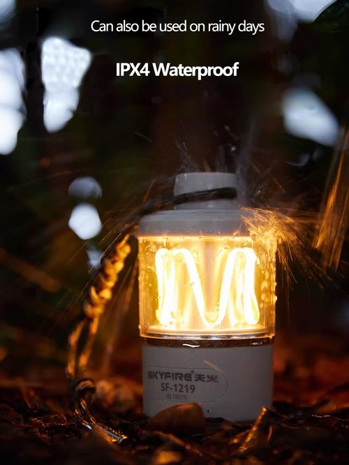 Camping Lights, Rechargeable Camping Lights,Portable Magnetic Camping Lights,IPX65 Waterproof,for Emergency/Car Repairing/Hiking/Fishing/Camping Lantern/Home.