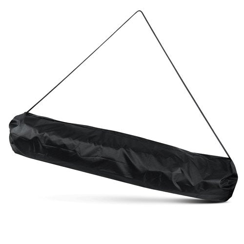 Riuog Camp Chair Replacement Bag, 35 x 7in Protective Carrying Chair Bag with Drawstring Strap for Foldable Chair, Folding Lawn Chair, GCI Rocker Chair, Tent Pole, Black (Black)