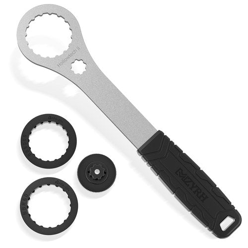 MZYRH Bicycle Bottom Bracket Tool - Bike Bottom Bracket Install Removal Tool Compatible with Shimano Hollowtech II/BB9000, BBR60,12X46MM (FIT HOLLOWTECHII)