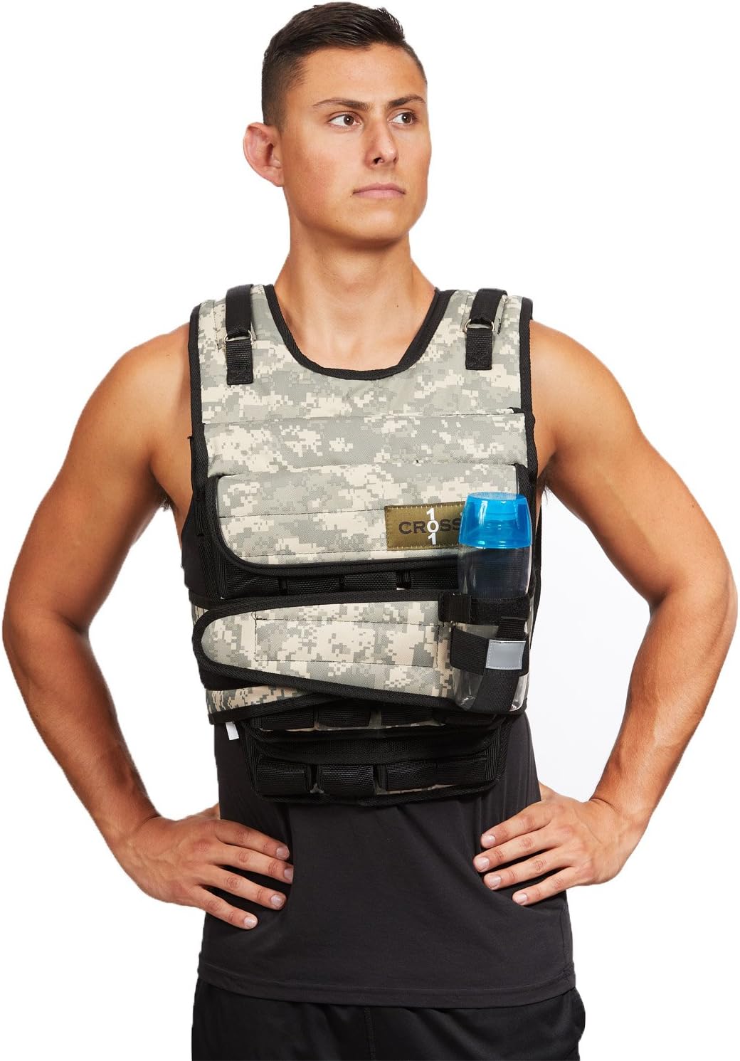 20LBS - 140LBS Adjustable Weighted Vest With Shoulder Pads Option for Men and Women