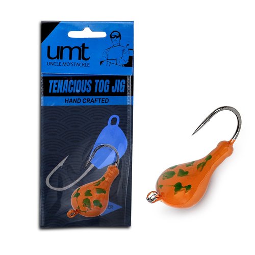 Tenacious Tog Jig Head (3/4 oz) Single Pack - Bass, Blackfish, Progy, Fluke - Handcrafted by UMT