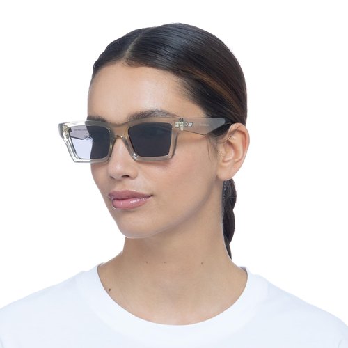 Le Specs Something Sunglasses Stone