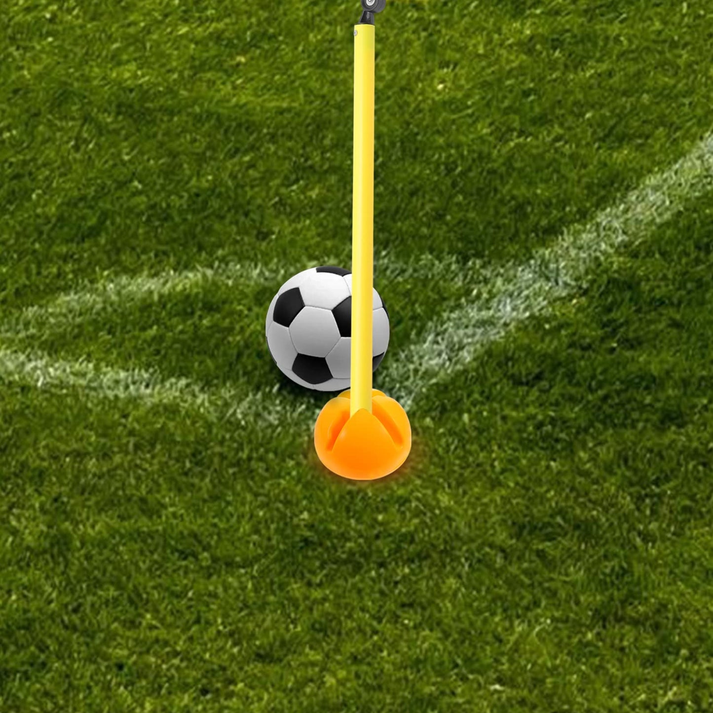 Football Training Rod Waterproof Sign Rod Basketball Skill Sign Training Pole Football Pole Agility Skating Reusable Basketball