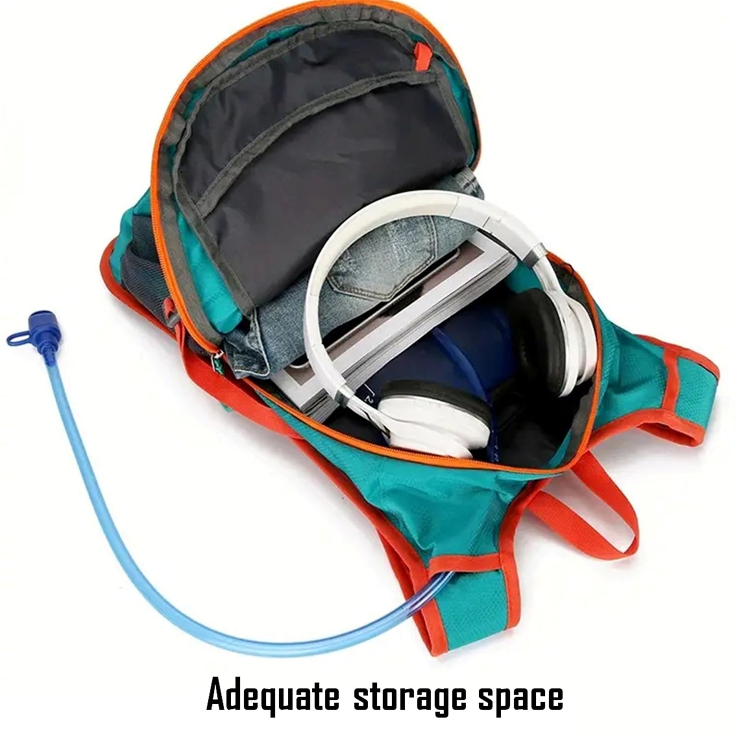 AUUEYY Lightweight Cycling Hydration Backpack,Large Capacity Pack for Travel,Hiking,Climbing,Skiing,Running Daypack for Men Women (Green)