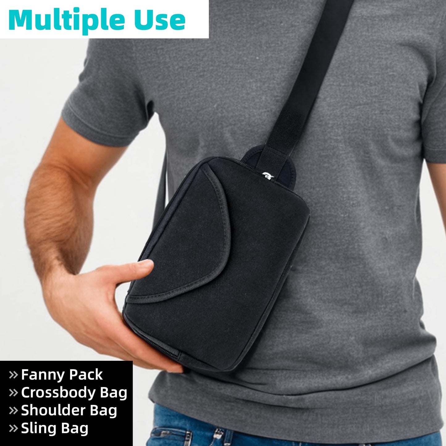 Fanny Pack Holsters for Concealed Carry, Concealed Carry Fanny Pack for Men and Women, CCW Waist Pack Holster Bag