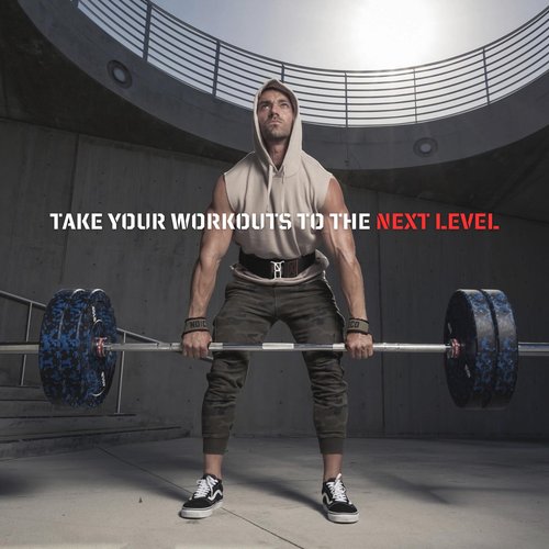 NoCo Premium Lifting Belt with Ab-Plate Technology - Front & Back Support, Quick Adjustment - Contoured Design for Optimal Comfort - Weightlifting, Powerlifting, Strength Training, Deadlifts, Squats -