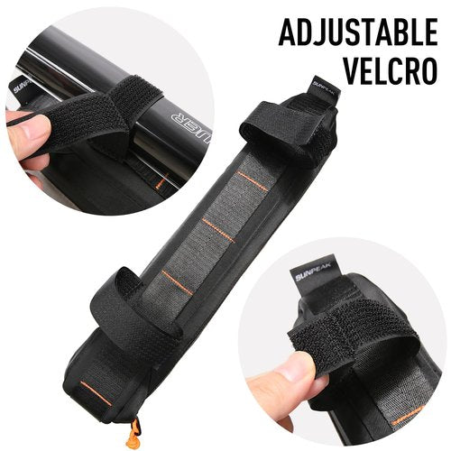 Sunpeak Bike Frame Storage Bag Top Tube Bike Bag Water Resistant Bicycle Triangle Pouch Bike Accessories Bag for Phone Wallet Keys Tools Use for Road Bike MTB Bicycle