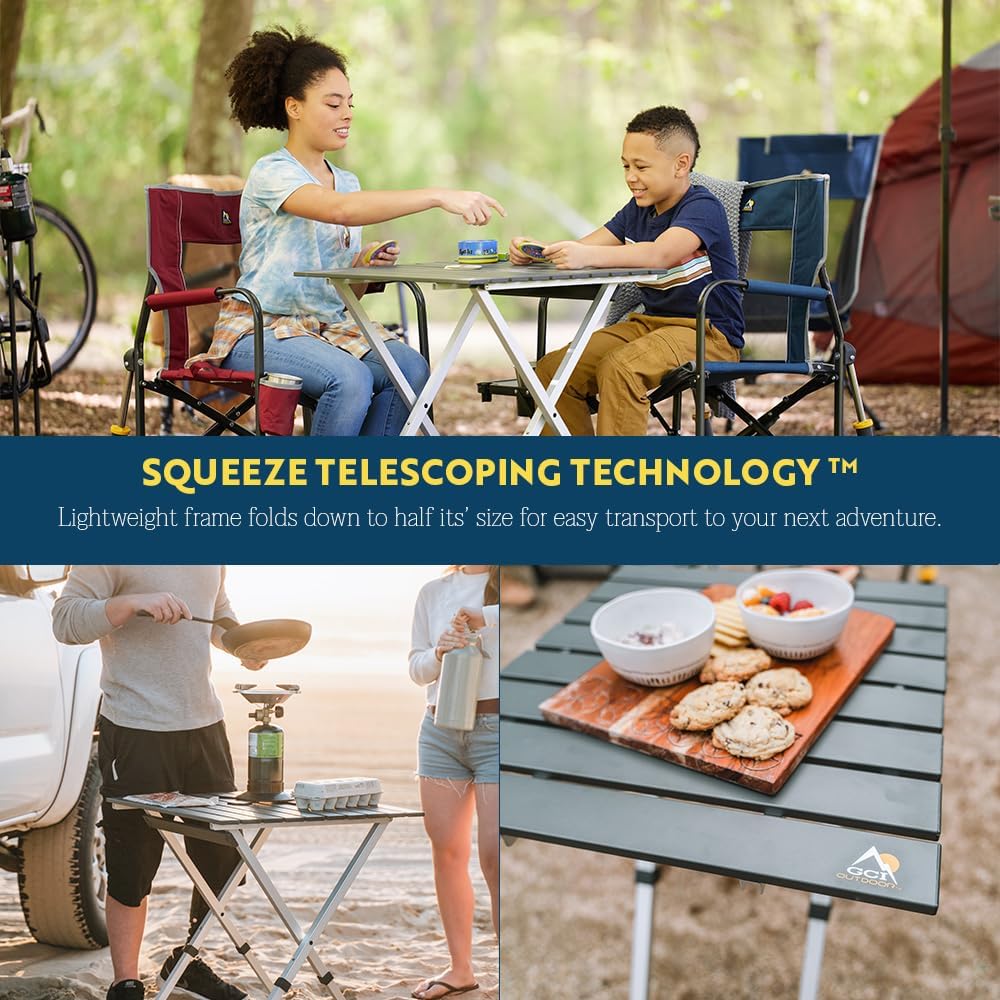 Portable GCI Outdoor Folding Table - Lightweight, Compact, Ideal for Camping & Picnics