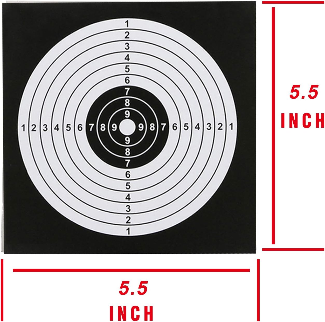 Atflbox BB Gun Trap with 50pcs Paper Target Bullet Catcher Shooting Target for Airsoft, Pellet, Rifle