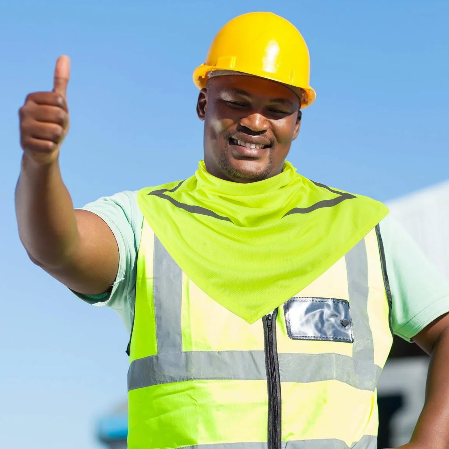 4Pcs Balaclava Summer Sun Protection Face Mask,Breathable Windproof Long Face Cover with Reflective Stripe,Cooling Motorcycle Fishing Sun Mask Men Women