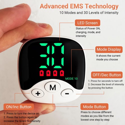 Innocareer Abs Stimulator, Ab Stimulator Muscle Toner for Gym Office Home