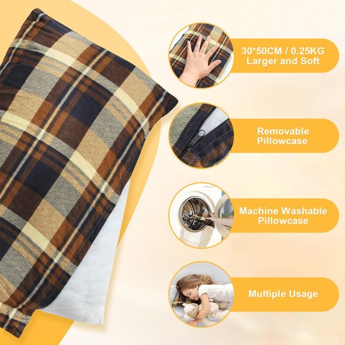 POEPORE Flannel Sleeping Bag Cotton 0 Degree Cold Weather for Adults XXL Sleeping Bag 4 Season Big and Tall with Pillow Compression Sack