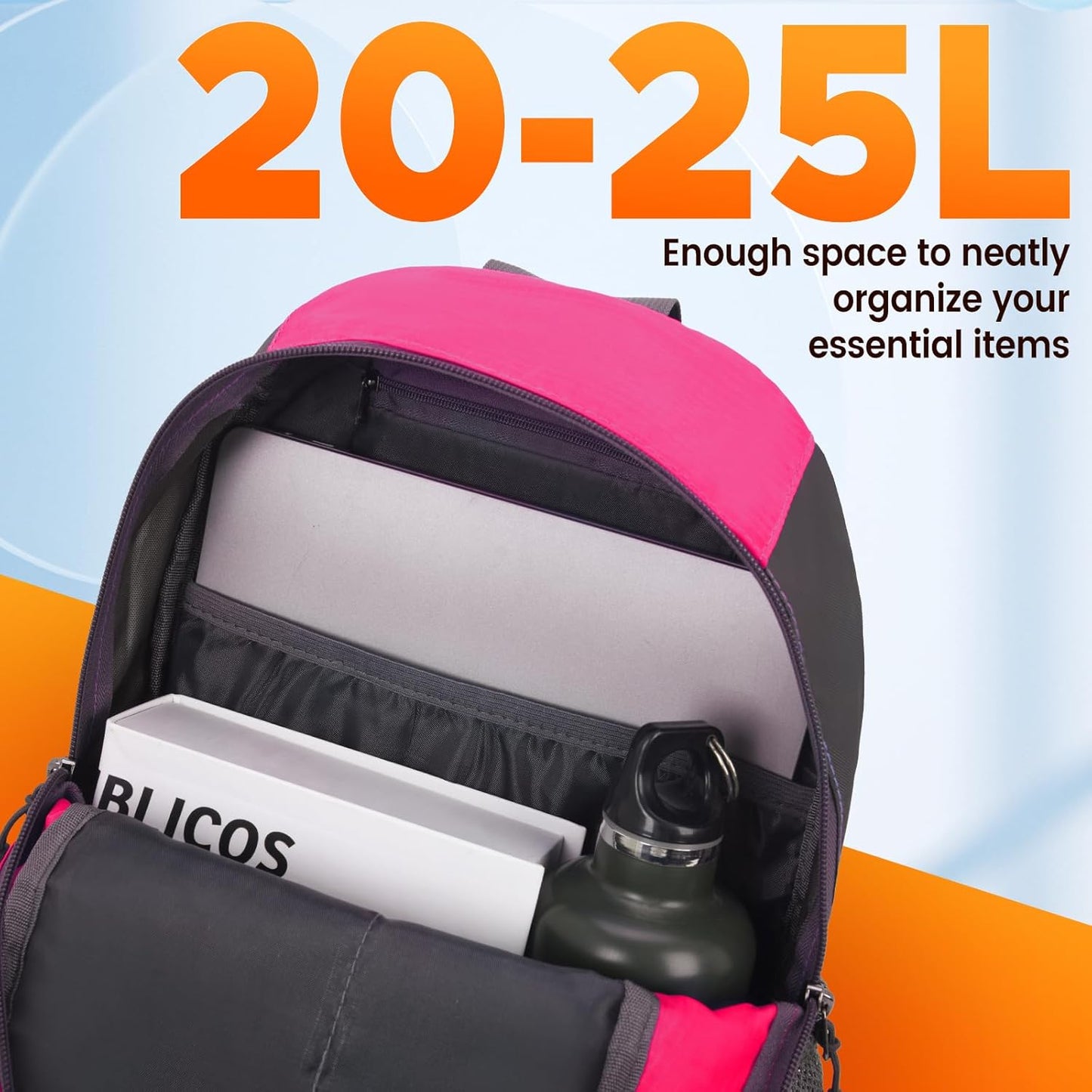 sunhiker Cycling Hiking Backpack Water Resistant Travel Backpack Lightweight SMALL Daypack M0714