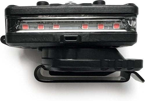 Guardian Angel Flashlight Universal Clip Mount Accessory – Magnetic Mount with Screw-in Feature – Steel Clip Attachment, Rubber Backing for Grip – for Belts, Molle, Fire Helmets, Dog Collars, Hats