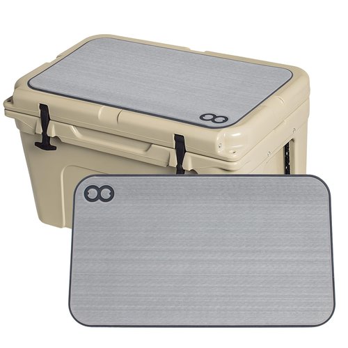 WOOWAVE EVA Mat Cooler Pad for YETI Tundra 45,Peel & Stick Application, Non Slip Comfort Accessories (Grey)