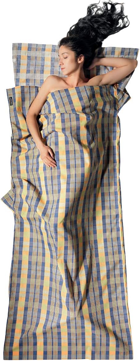 COCOON - Premium - TravelSheet - - Cotton - Monk's Red - Regular