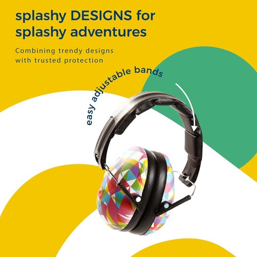 Loud Noise Cancelling Kids Earmuffs - Adjustable Toddler Headphones for Ages 2+