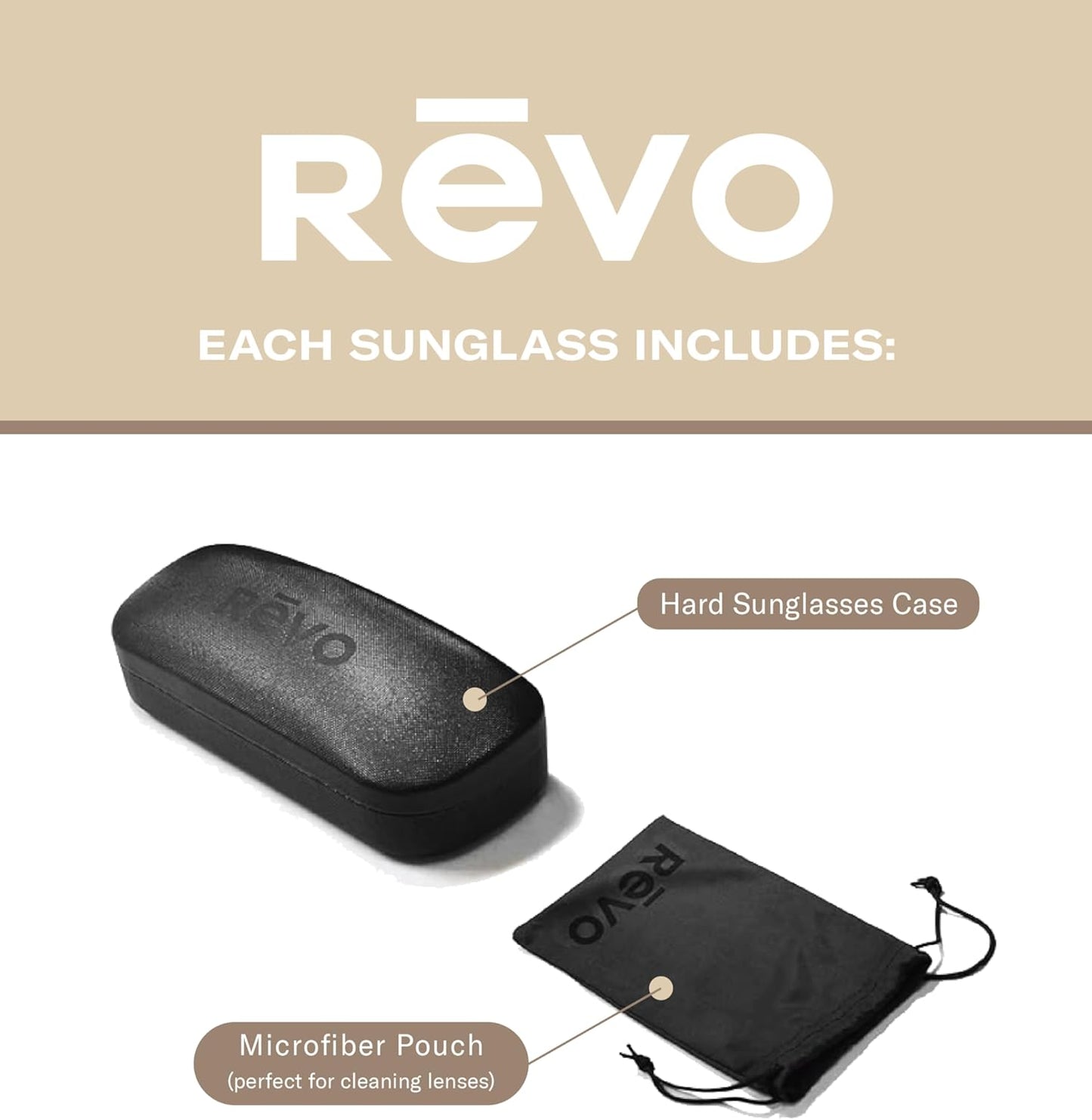 Polarized Rectangle Sport Wrap Sunglasses - Revo Harness for Ultimate Clarity