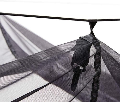 Easthills Outdoors Jungle Explorer 118" x 79" Double Camping Hammock Lightweight Rip-Stop Parachute Nylon 2 Person Hammocks with Removable Bug Net, Tree Straps and Tarp Blue