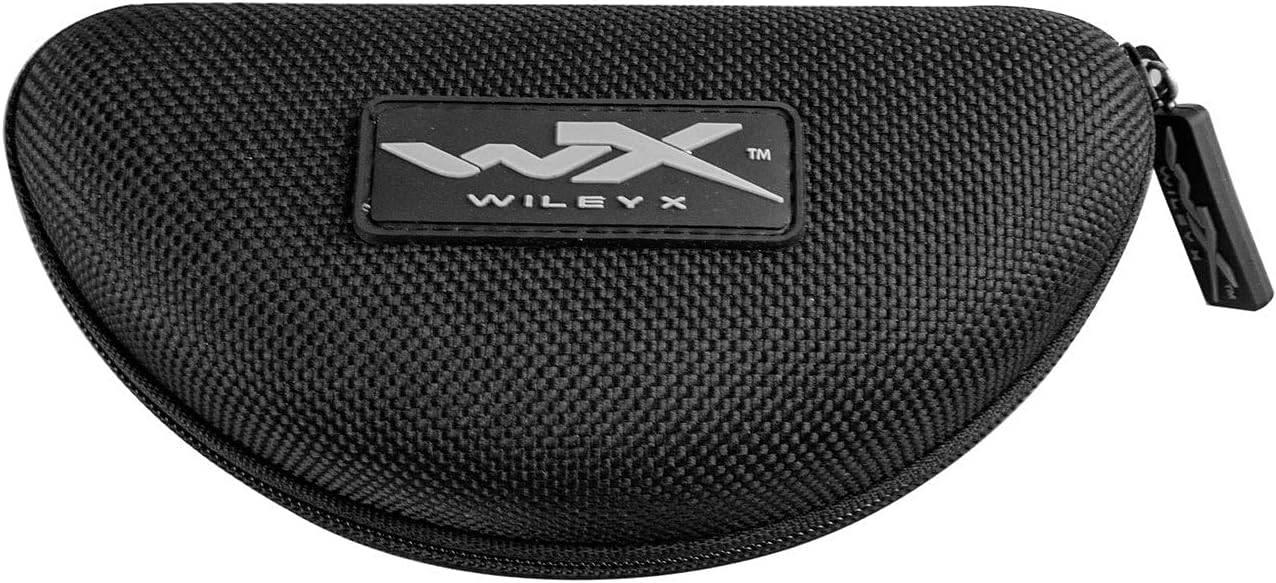 Wiley X WX Saint CHSAI08 Tactical Sunglasses Matte Black Frame with Changeable Smoke Grey Lenses Ballistic Rated
