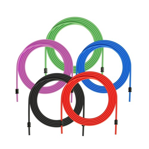 Mogold Fitness Jumping Ropes -Dual-Ball Bearing - Durable Shatterproof Outdoor - Light Weight and Tangle Free - Length Adjustable skipping rope for Boys&Girls