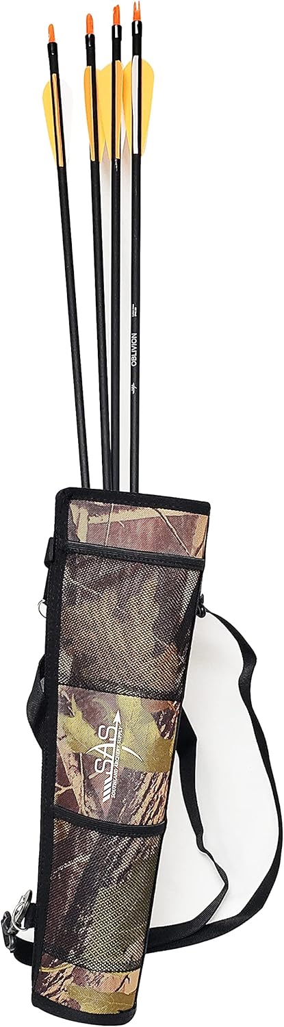 SAS Archery Side Tube Quiver with Belt Clip
