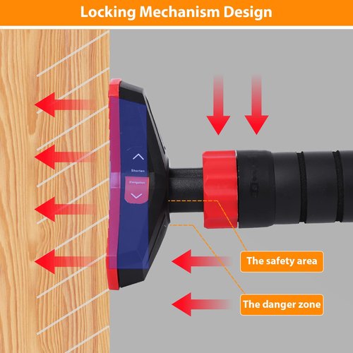 Pull Up Bar for Doorway, Strength Training Pull-up Bars, No Screws, No Installation Required, Max Load 440 LBS Chin Up Bar With Level Meter and Adjustable Width for Home Gym Upper Body Workout