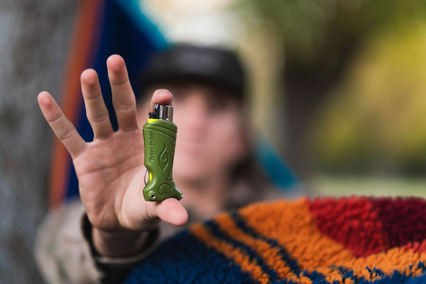 Toker Poker - Clipper Lighter Case Multi Tool, Alice Collection - All Inclusive Tool for Camping and Other (Cockpaw)