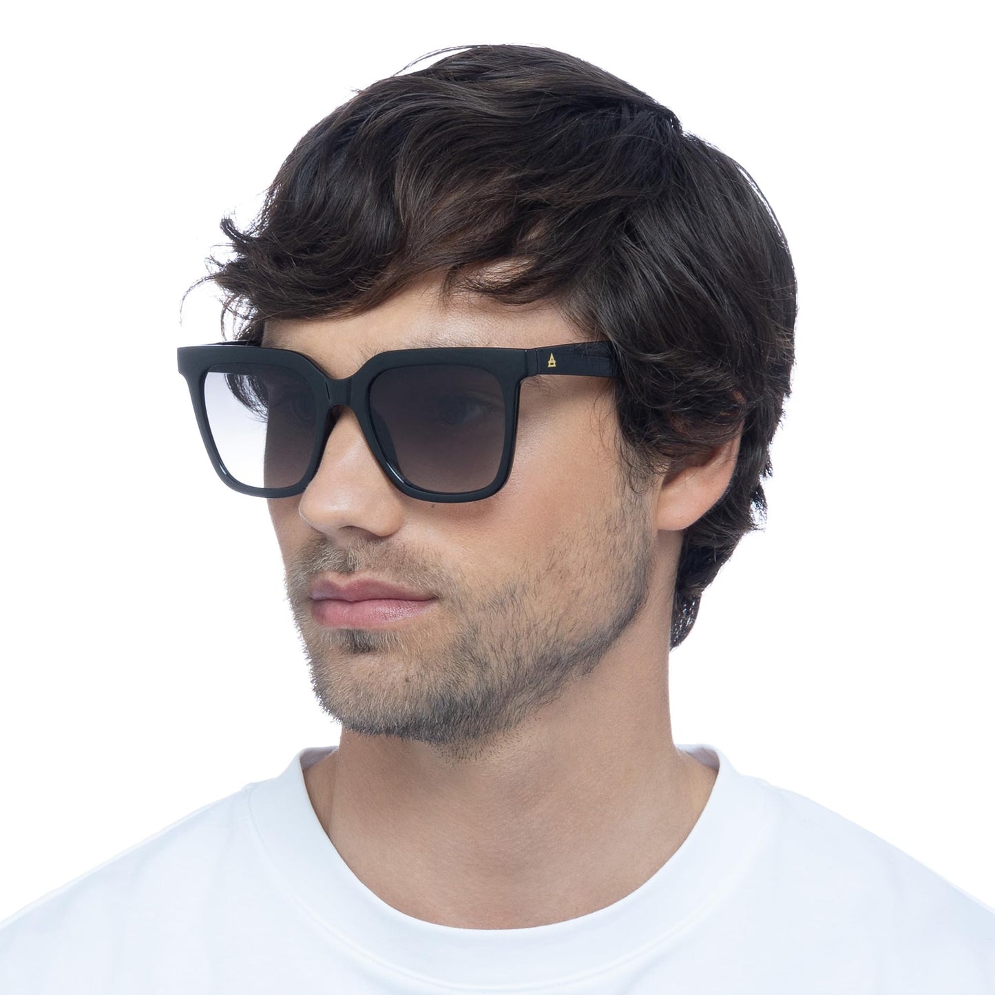 AIRE Meteorite Sunglasses - Black, D-Frame, Unisex, Classic 'Everyday' Style