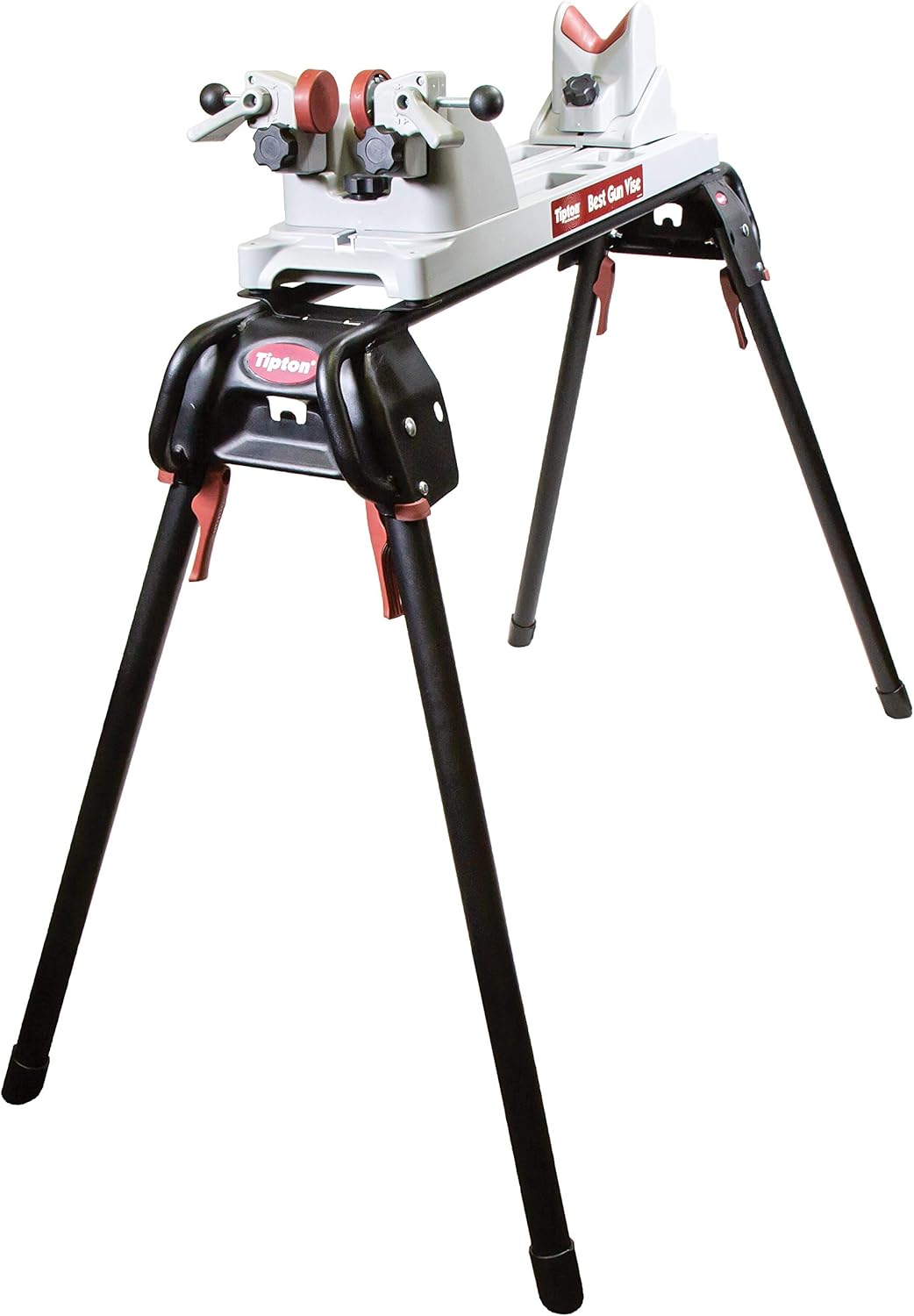 Tipton Universal Gun Maintenance Stand with Heavy-Duty, Lightweight, Collapsible Design for Range Shooting and Gunsmithing