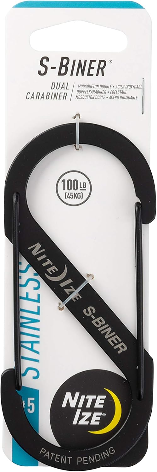 Nite IZE S-Biner Size 5 Durable Carabiner