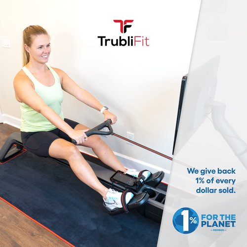 Mat Sweat Towel for Peloton Row - Custom Floor Mat for Peloton Rower - Accessories for Peloton - Keep Your Floor Clean of Sweat - Reversible Design