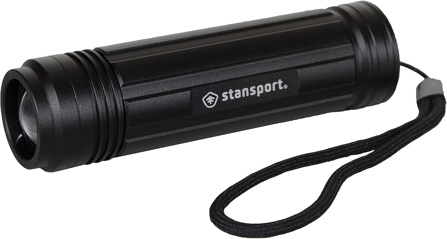 Stansport Heavy-Duty Tactical Flashlight/Lantern, 200 Lumens Multicolor 103-200 One Size