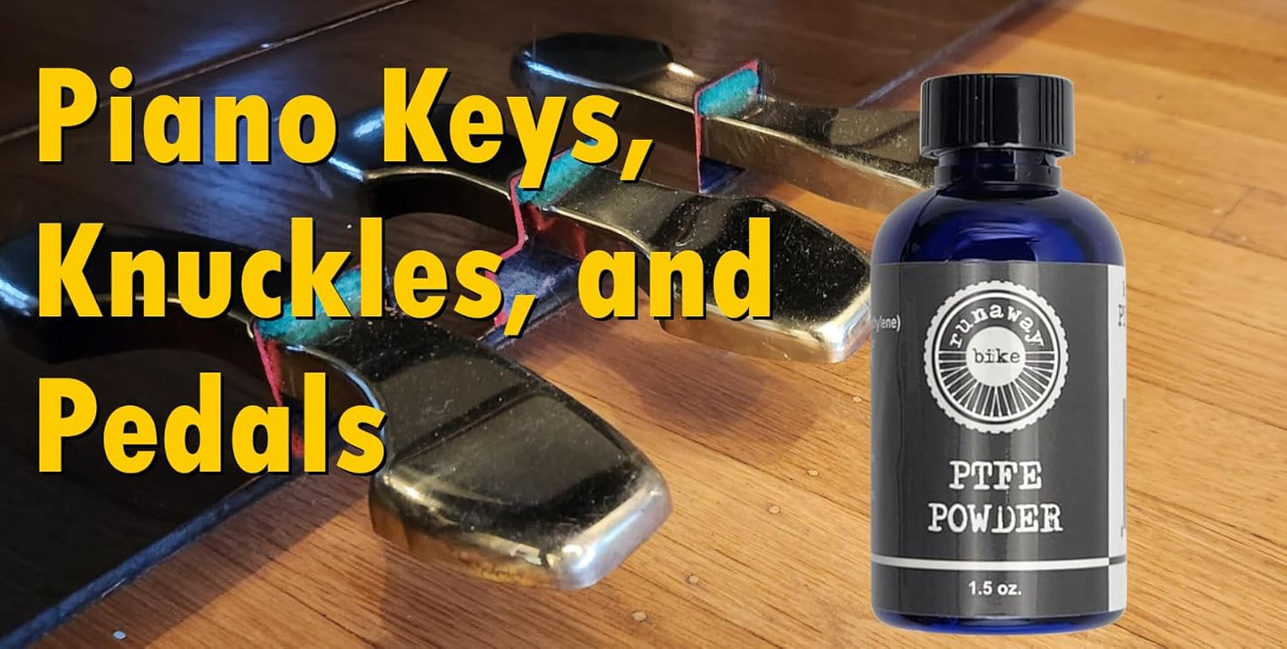 PTFE Powder (Teflon**) / Applicator Brush Included with 1.5 oz Bottle