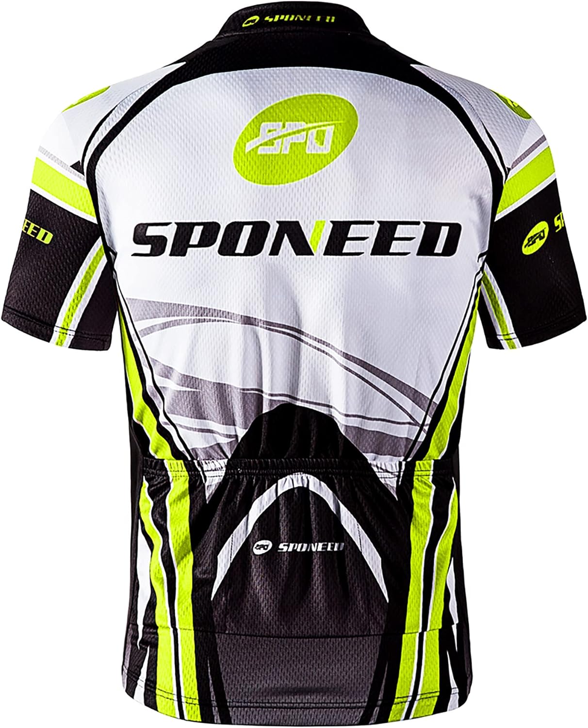 sponeed Men's Cycling Jersey and Bib Short Suit Bicycle Wear Padded Bike Tights
