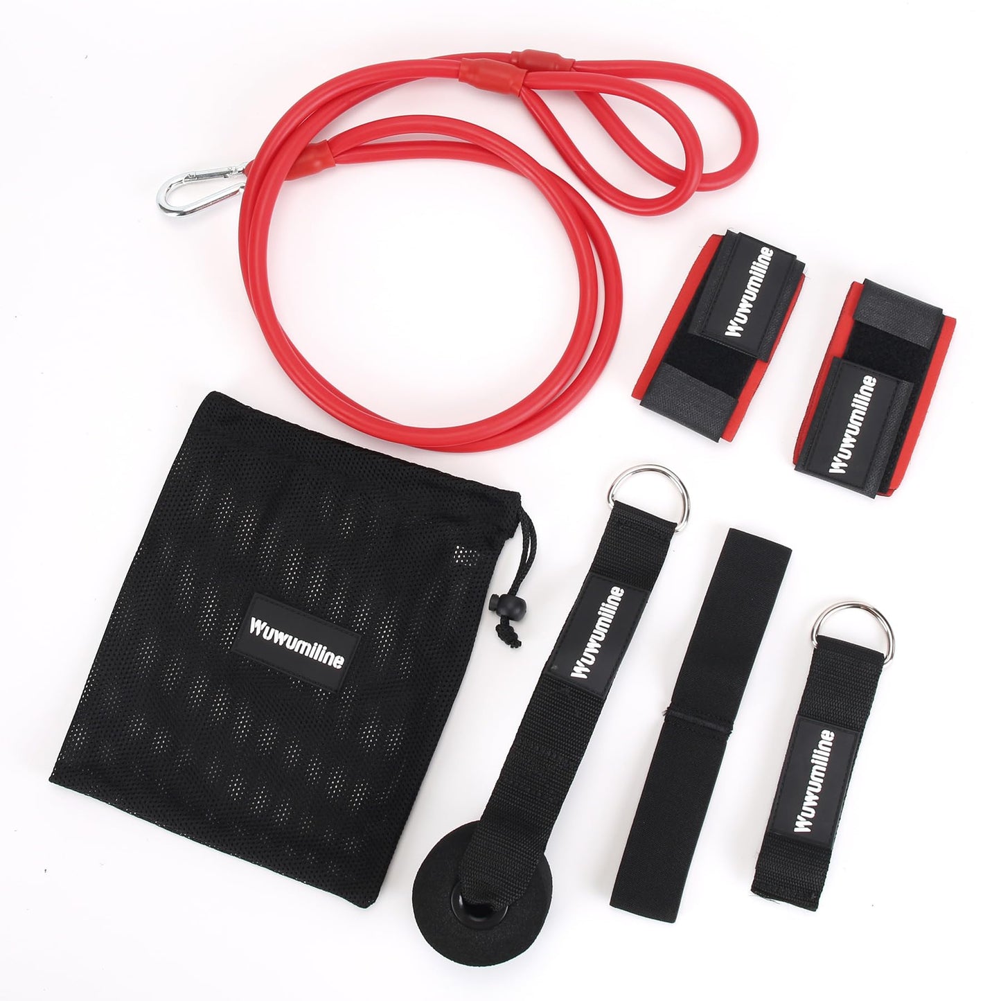 Baseball Softball Resistance Bands with Baseball Swing Trainer Band, Arm Strength Training Equipment Exercise for Flexibility and Throwing Velocity for Pitching Trainer with 5 Accessories(30lbs)