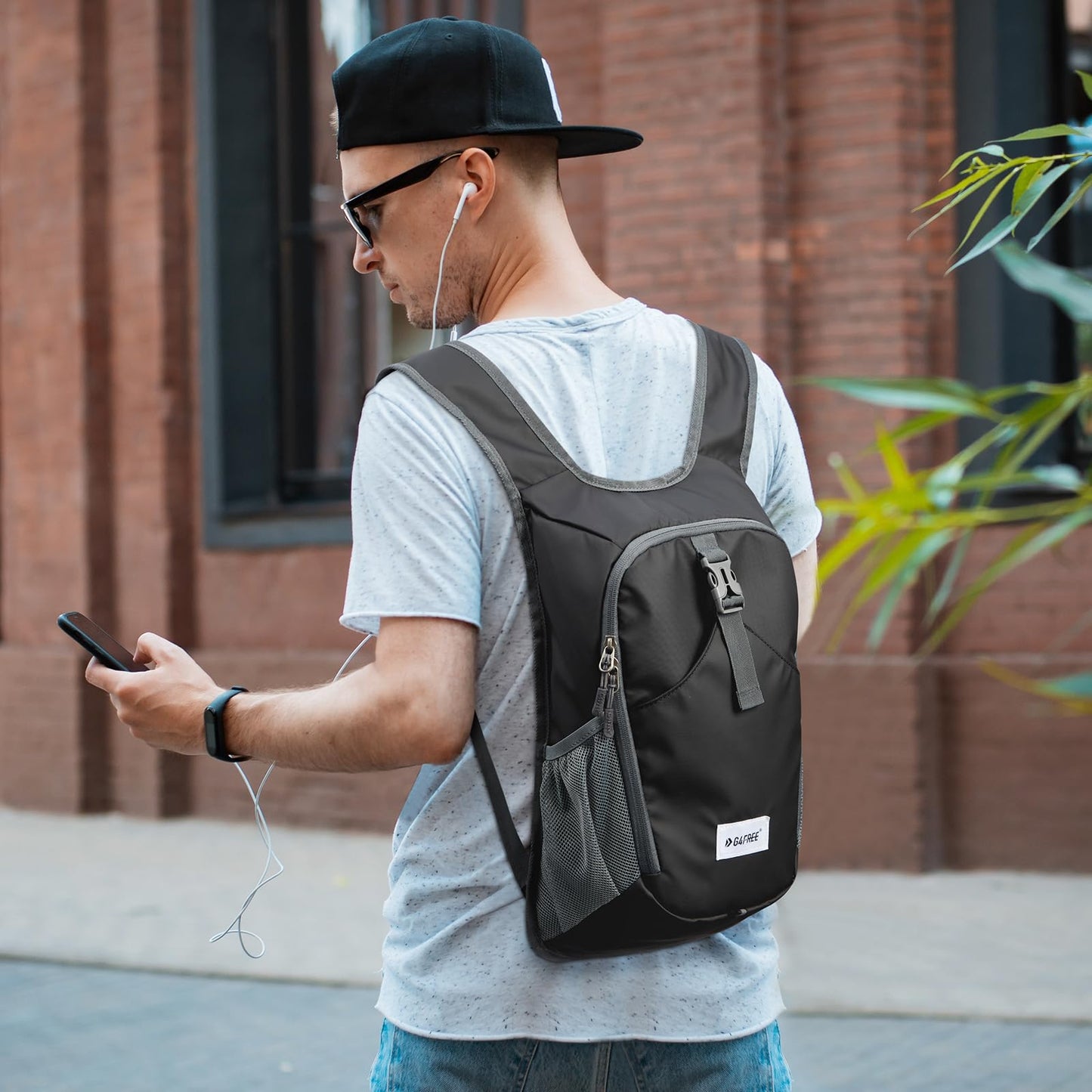 G4Free 10L Hiking Backpack, Lightweight Small Hiking Daypack Small Outdoor Travel Foldable Shoulder Bag