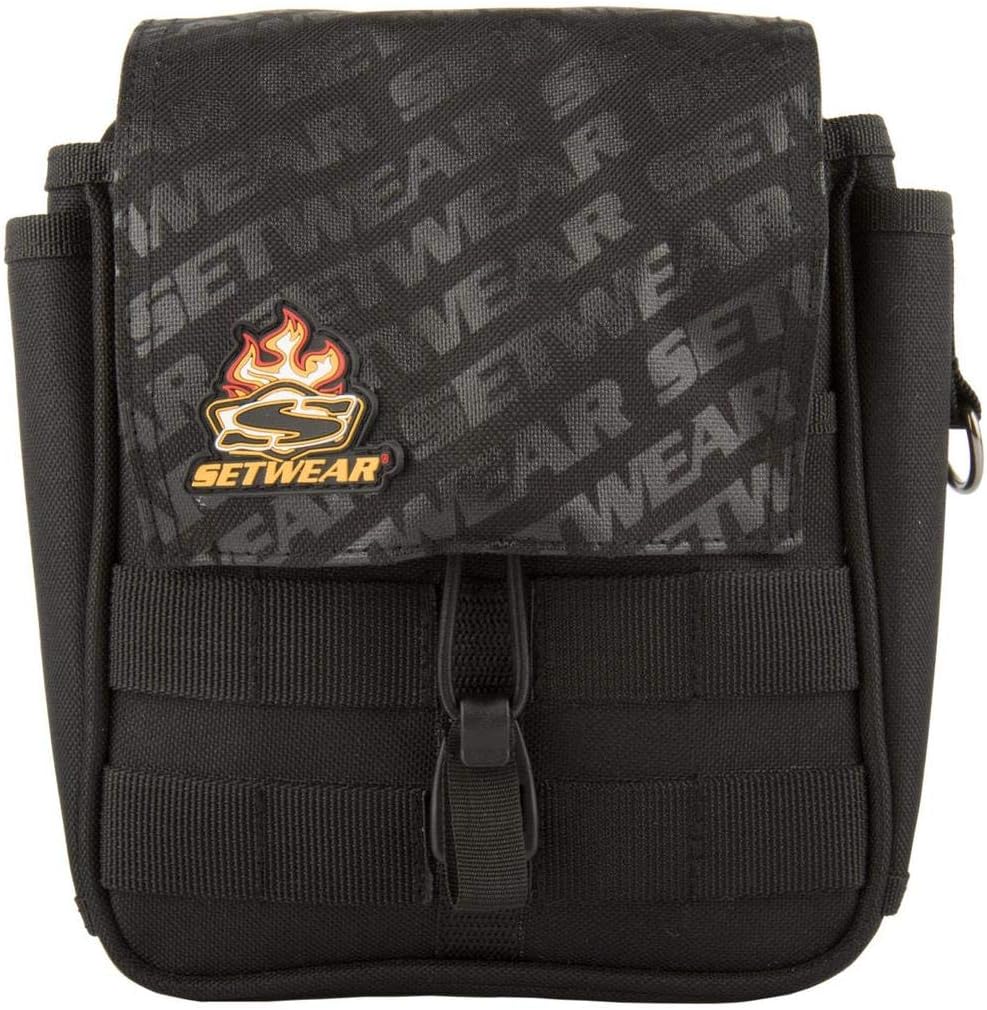 Small AC Pouch (7"Hx 7"W) - Black