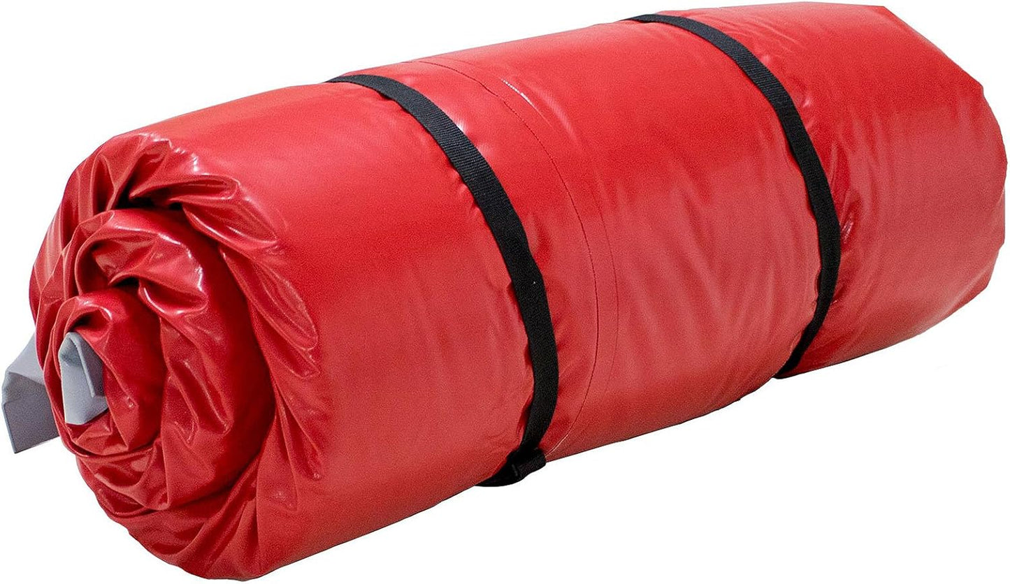 Outcast Sporting Gear Outdoor Recreation Camping Boating River Trip Soft Foam Cushion Sleeping Landing Pad, Teal, 30"