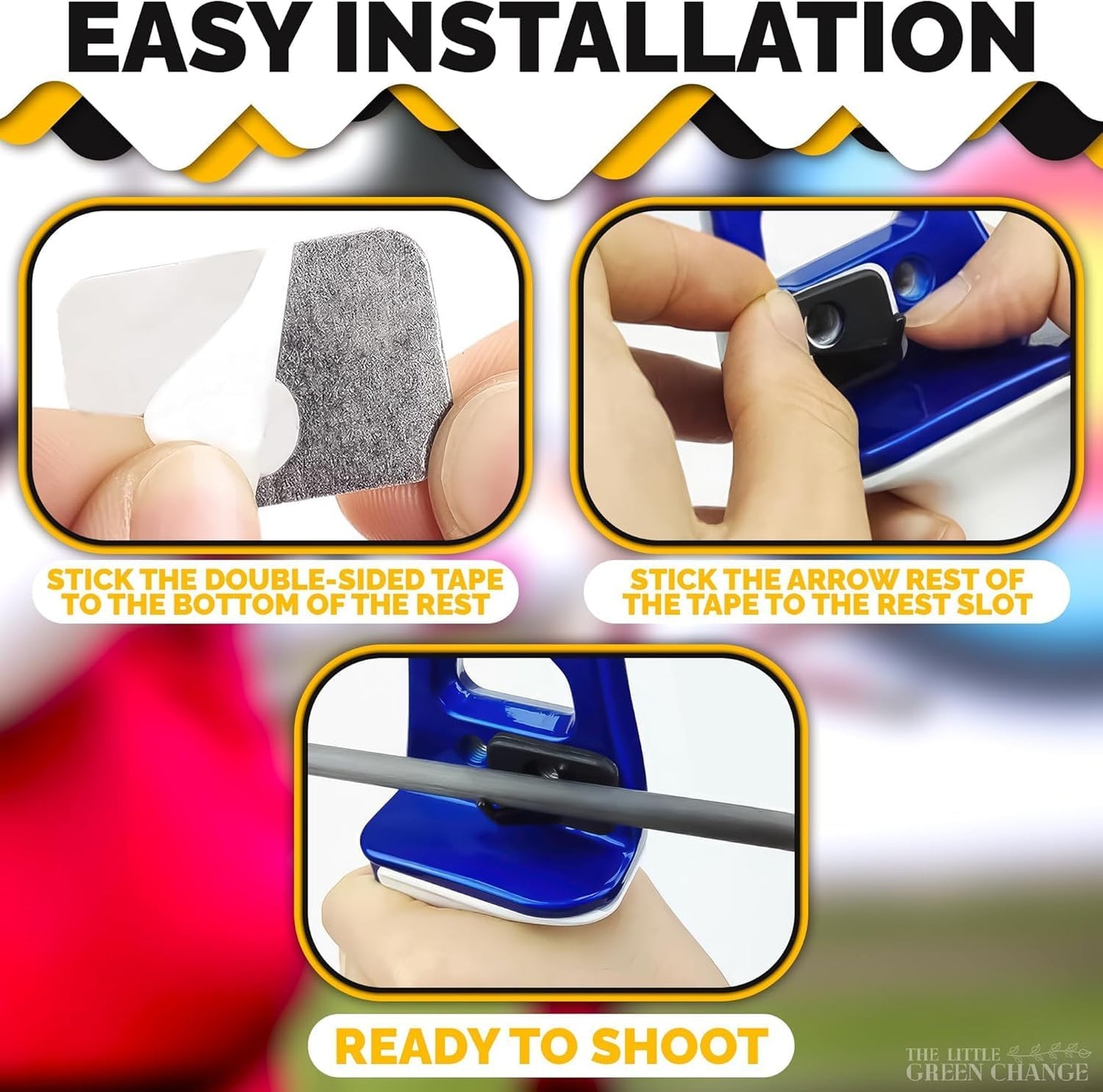 6/3Ct Arrow Rest for Recurve Bow - Right/Left Hand Recurve Arrow Rest Recurve Bow Arrow Rest for Compound Bows Archery Arrow Rest Recurve Archery Accessories - Recurve Bow Rest Recurve Bow Accessories