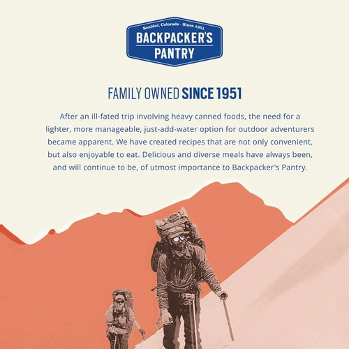 Backpacker's Pantry White Bean, Chicken, and Green Chile Stew | Freeze Dried Backpacking & Camping Food, 6 Count